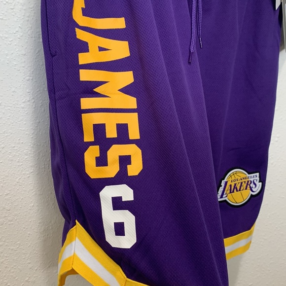 Medium Mens James Basketball Shorts New - Picture 5 of 11